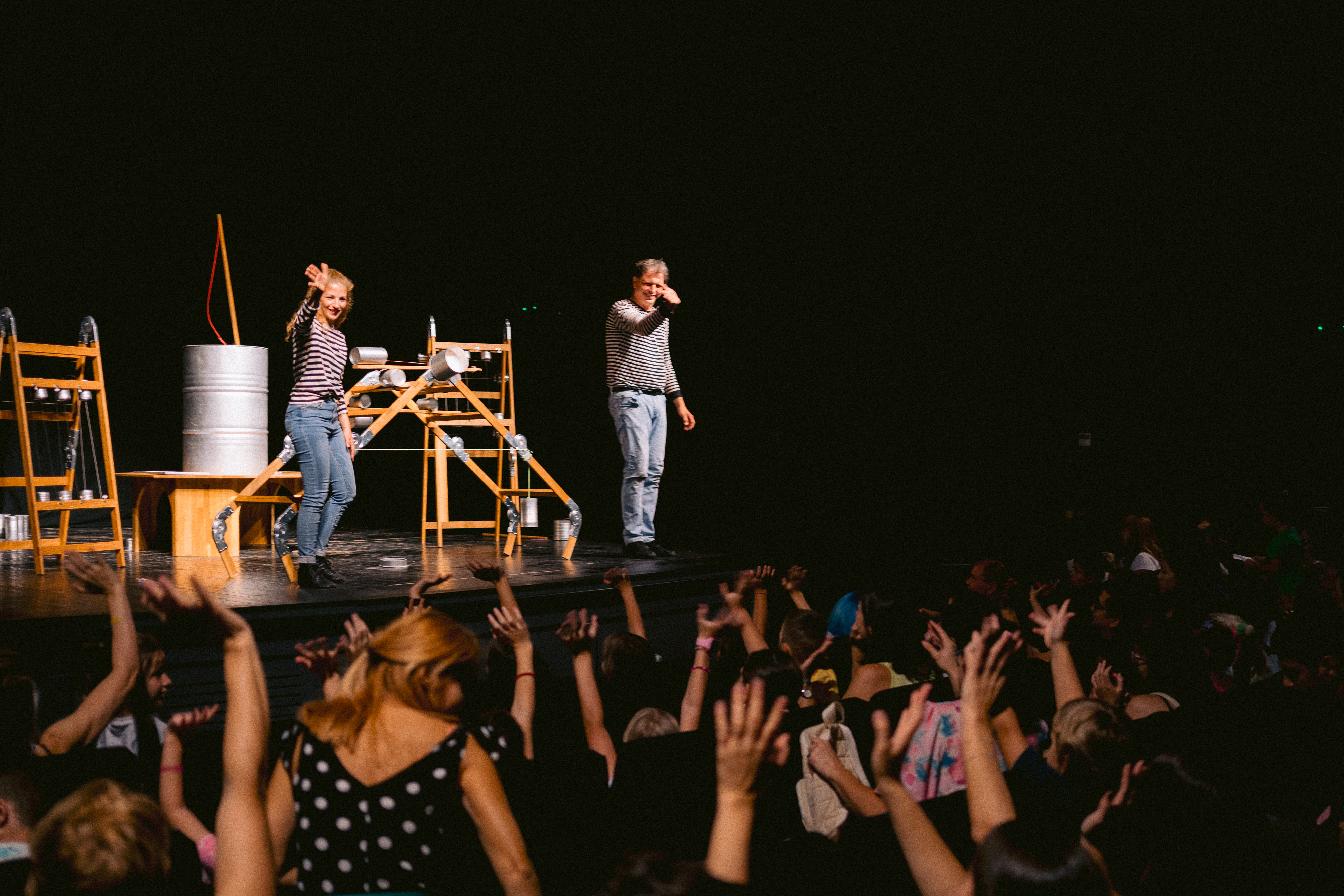 Bogat pozorišni dan na LTF-u Kruševcu: i zvuk i ples i geg